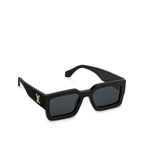 louis vuitton men's black sunglasses